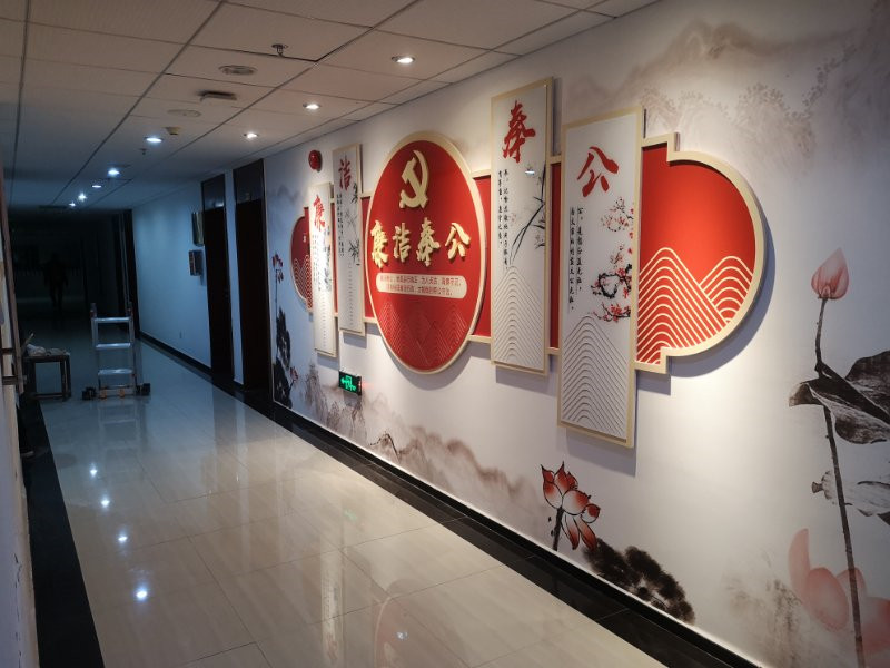 桂林廉政文化墙长廊